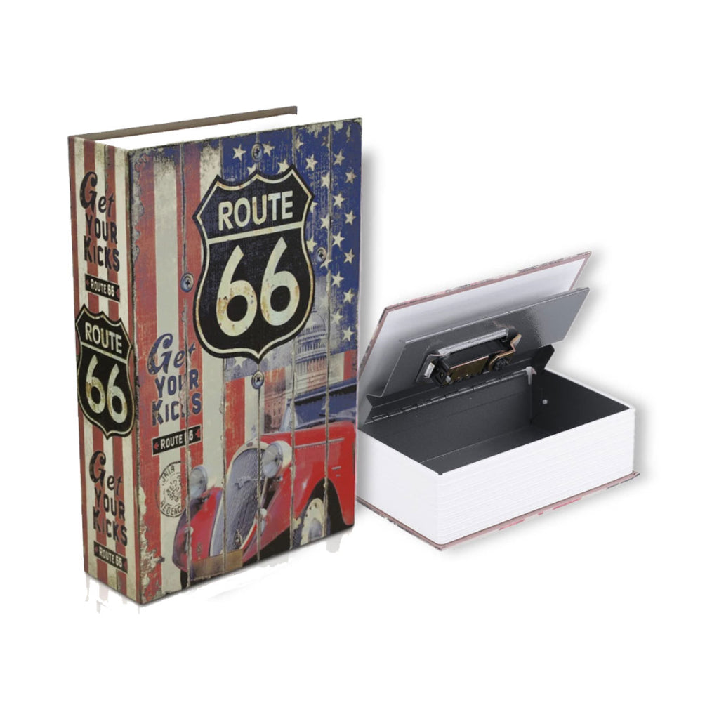 Book Safe Password Lock - Route 66
