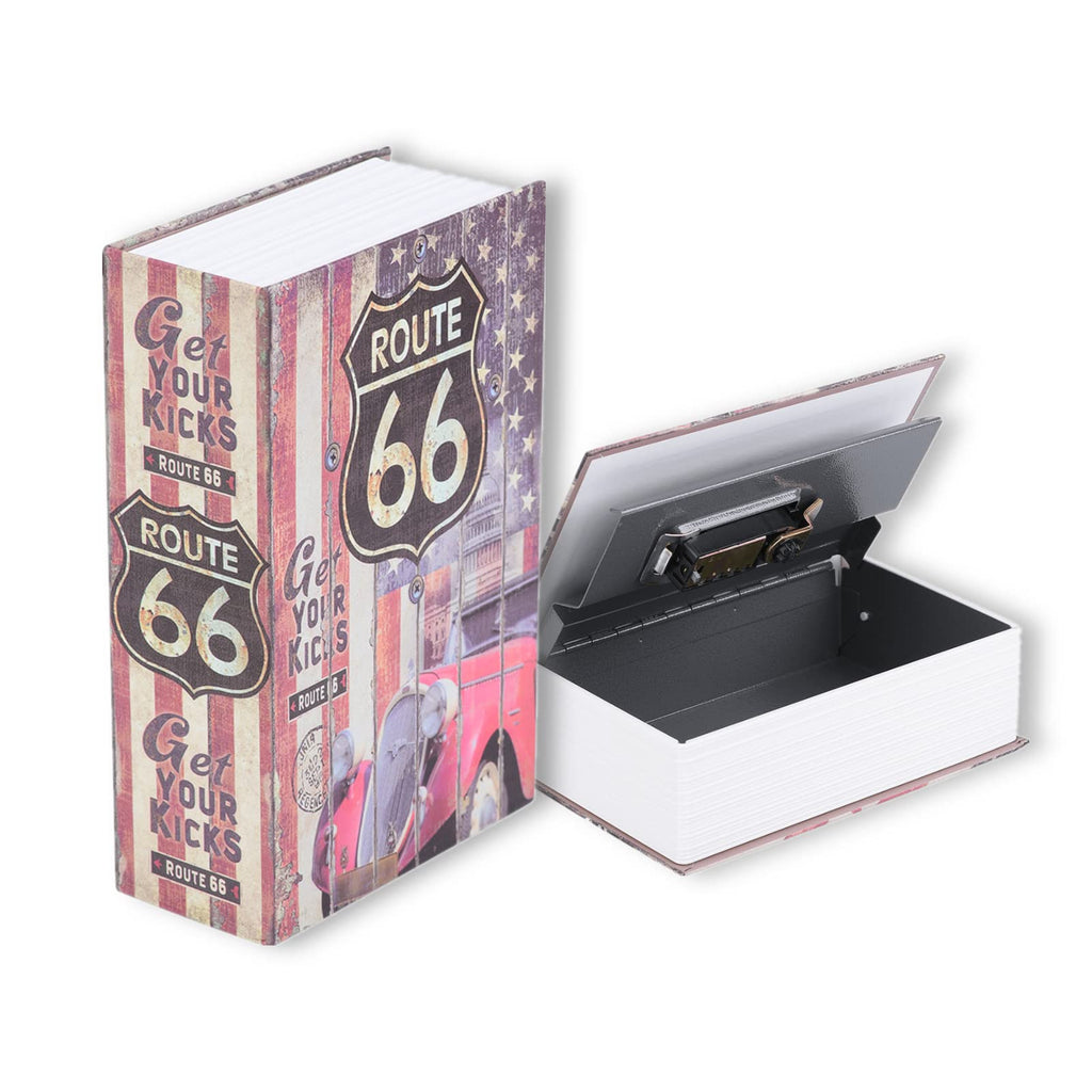 Book Safe Password Lock - Route 66
