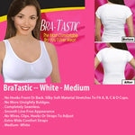 white bra
