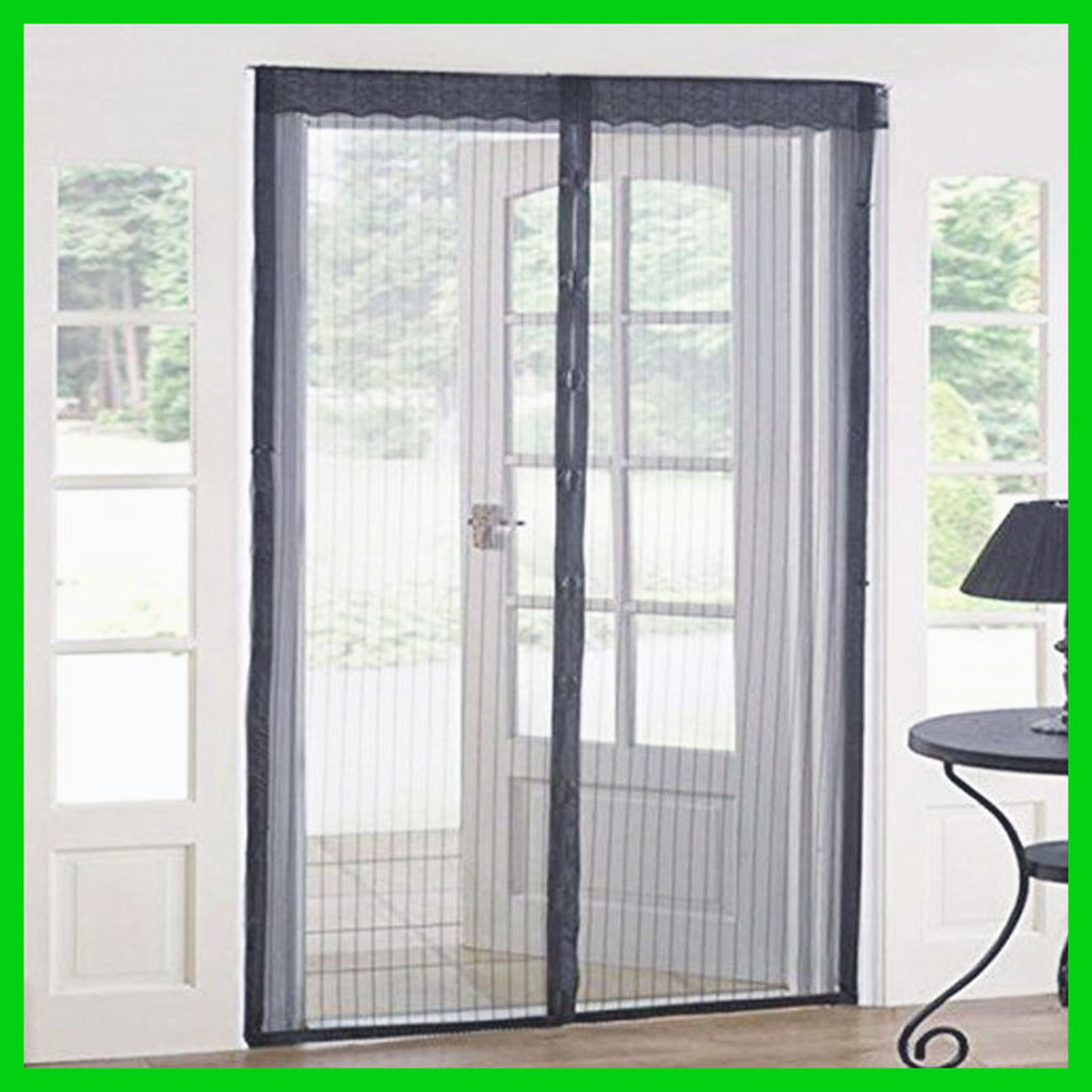 Bug Free Magnetic Mesh Screen Door