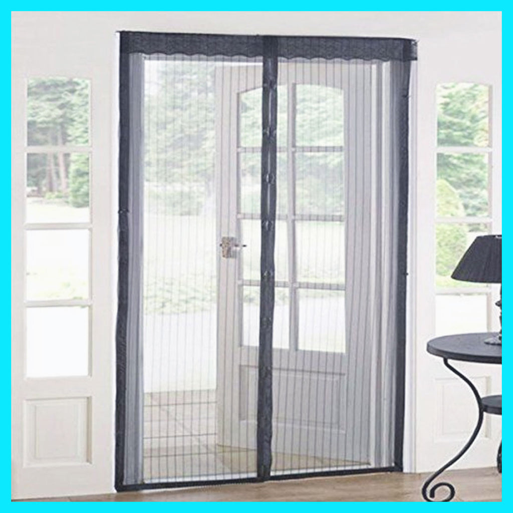 Bug Free Magnetic Mesh Screen Door