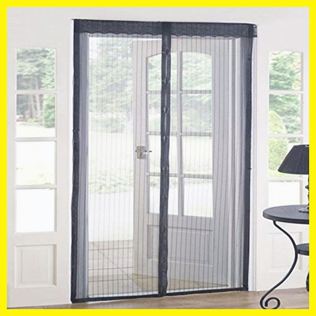 Bug Free Magnetic Mesh Screen Door