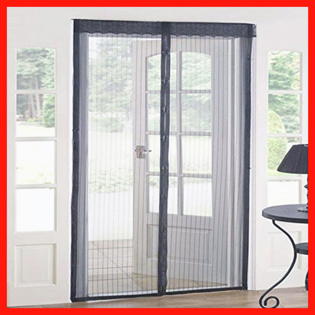 Bug Free Magnetic Mesh Screen Door