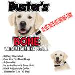 Buster's Bone Voice Recording Pet I.D.