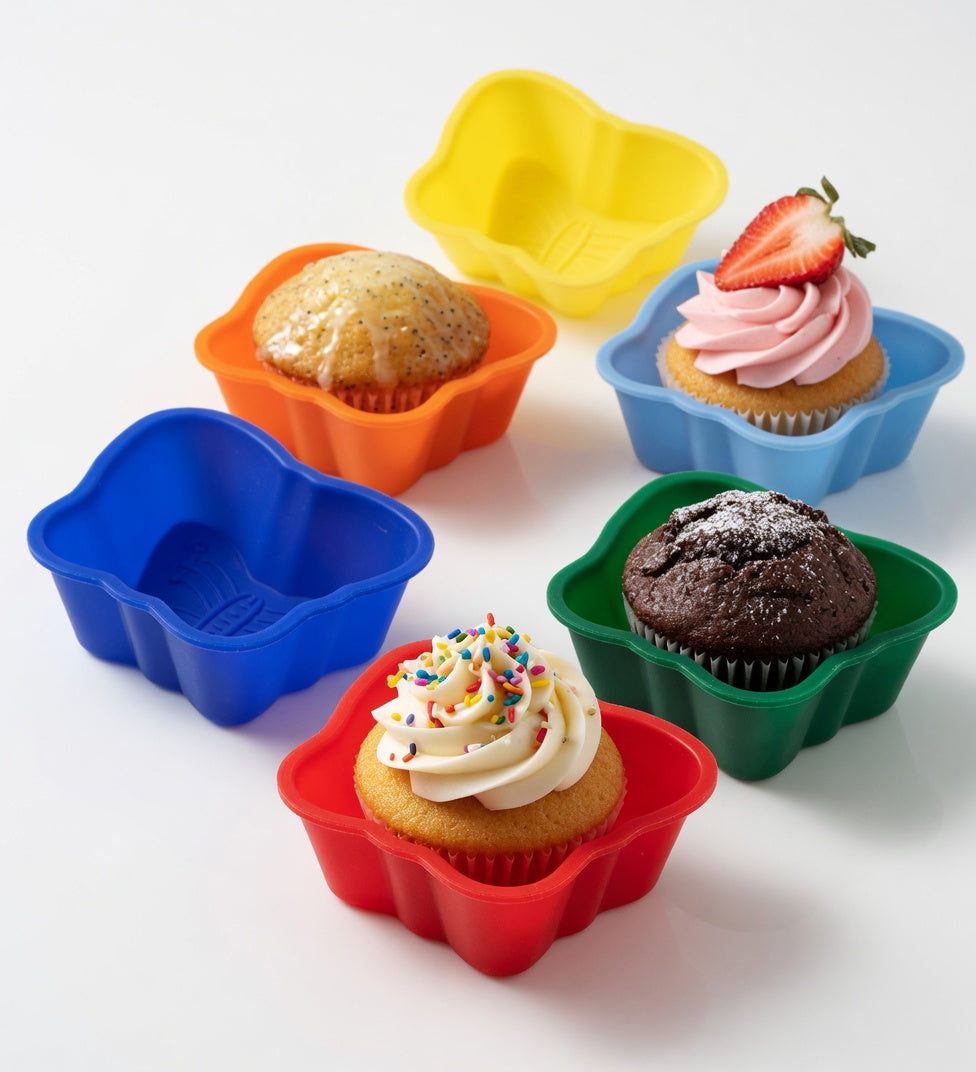 silicone cupcake molds