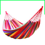 Stress Relief 2 Person Cotton Fabric with Carry Bag Travel Brazilian Hammock Lightweight Portable, L