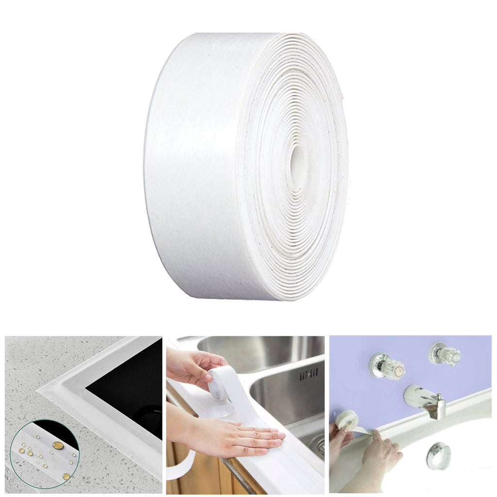 white waterproof tape