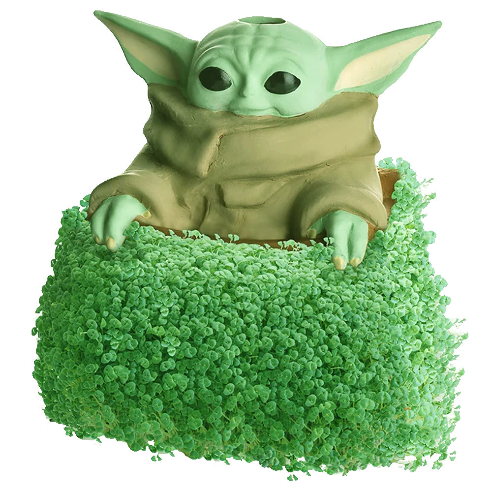 Chia Child Star Wars The Mandalorian Baby Yoda Pet, Terra Cotta(Limited  Edition)