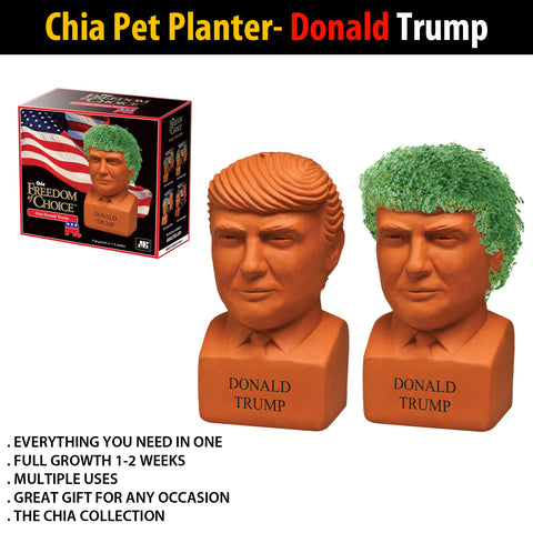 Chia Pet Planter - Donald Trump