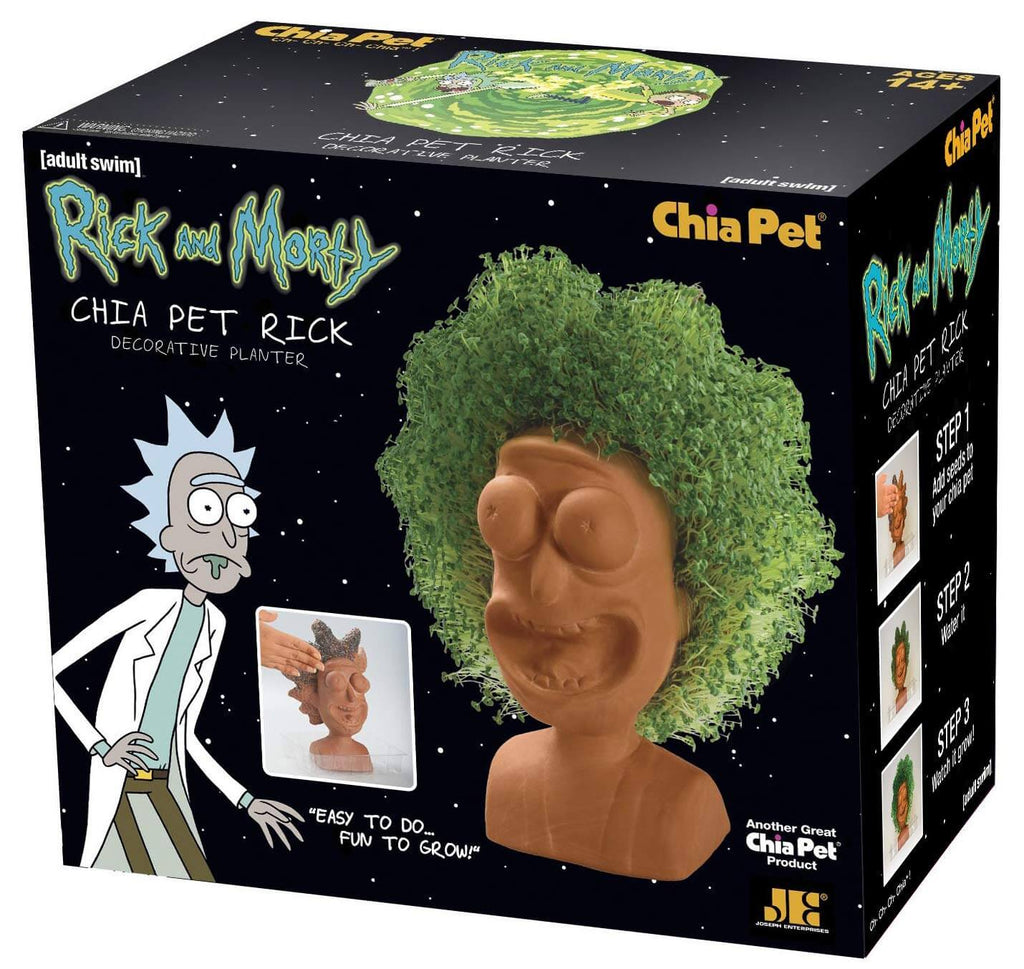 rick and morty chia pet