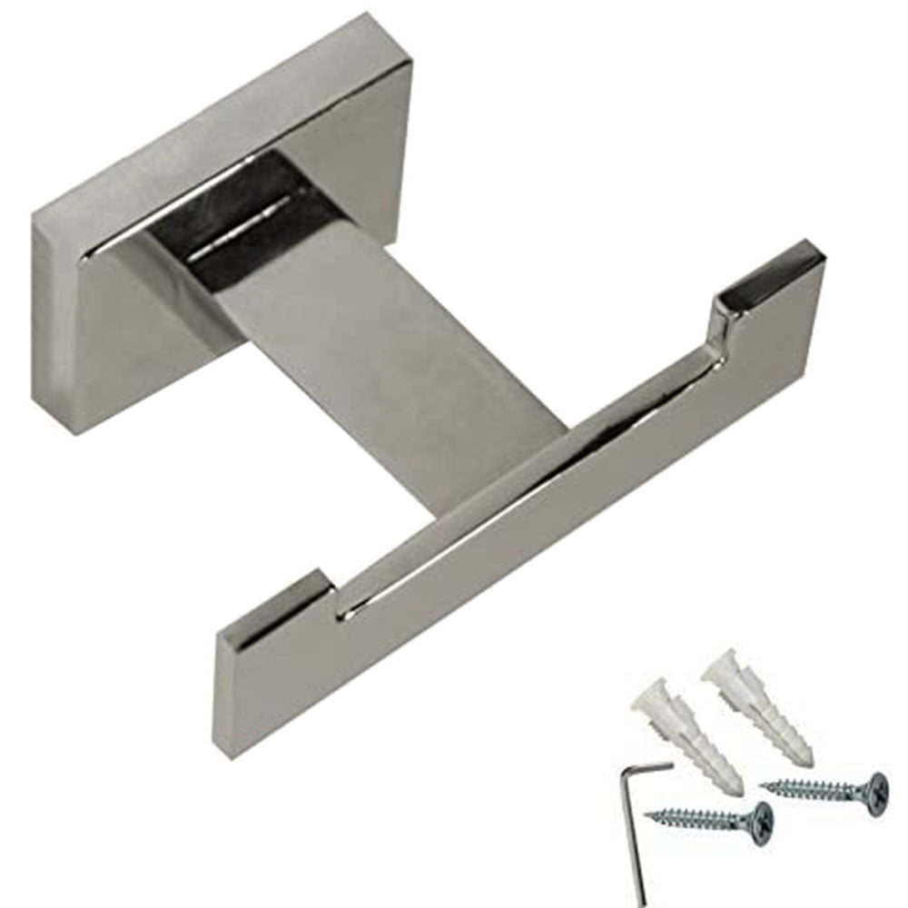 chrome bathroom hooks