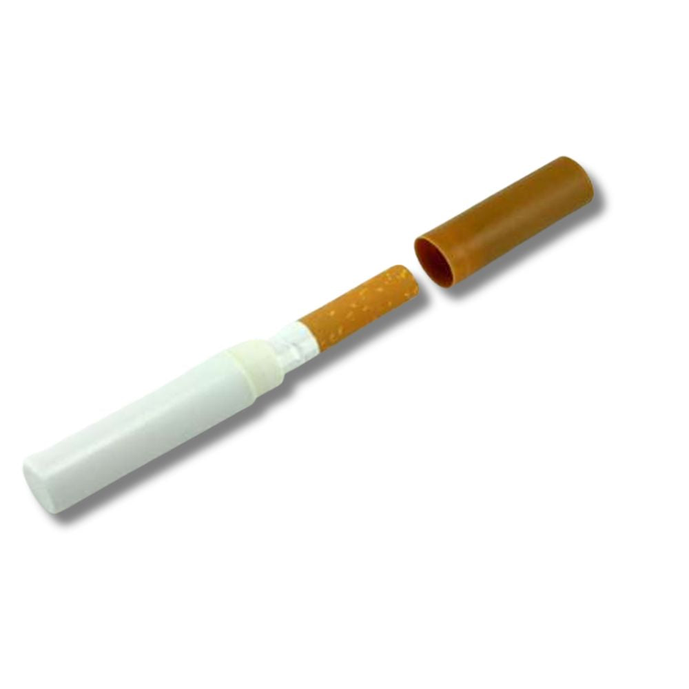 half smoked cigarette