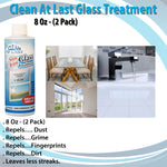 Clean At Last Glass Treatment, 2- 8 oz. bottles