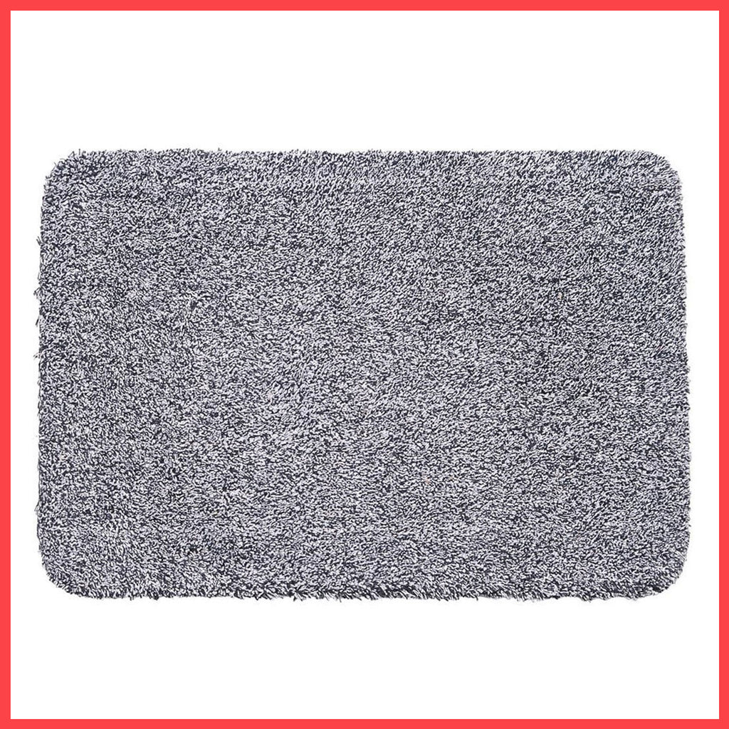 Clean Step Clean Step Mat - Gray (Single Mat) Absorbent Remove Dirt Mud – TVTimeDirect