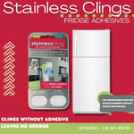 stainless steel fridge