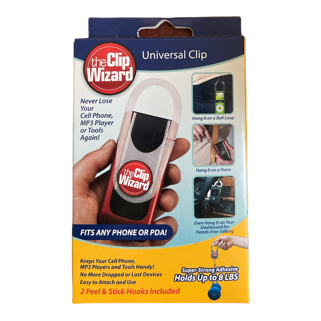 adhesive phone clip