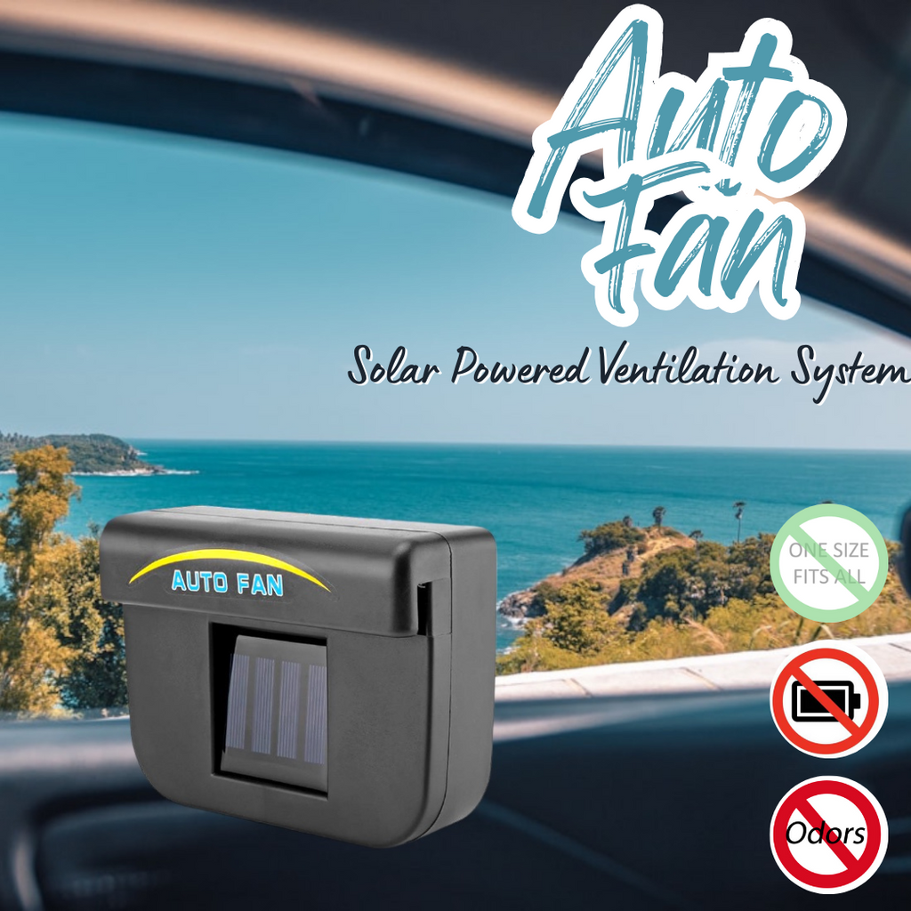 solar powered fan