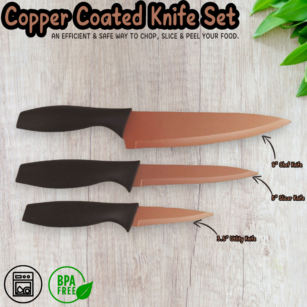 non-stick cutting knives