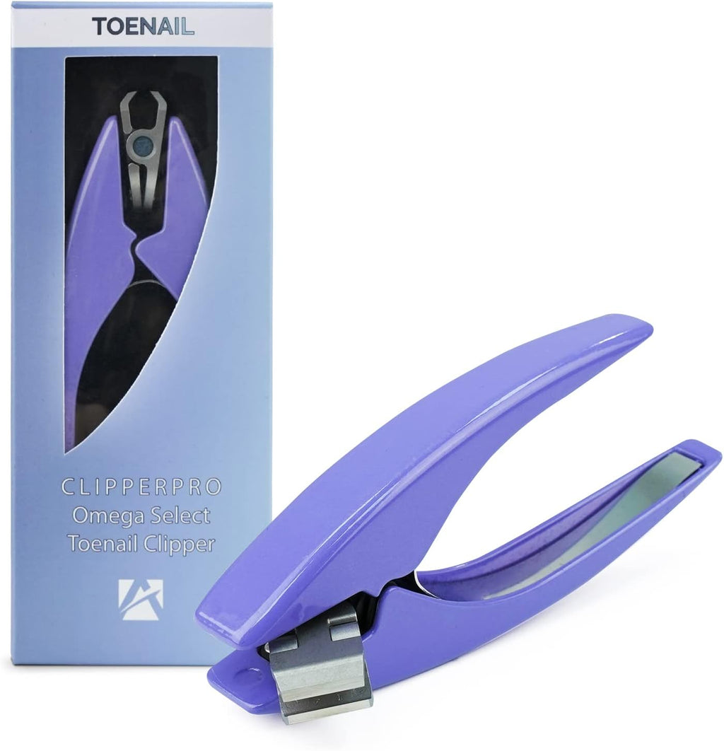 CLIPPERPRO 2.0 Toenail Clipper w/ Swivel Head and Lock Red