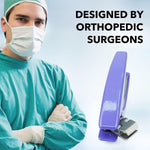 CLIPPERPRO 2.0 Toenail Clipper w/ Swivel Head and Lock Red