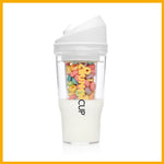The CrunchCup XL - A Portable Cereal Cup  -  White