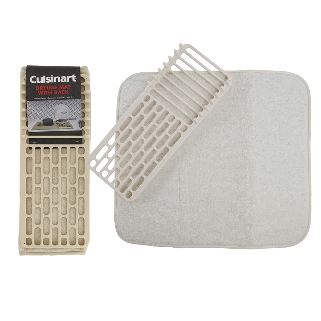 Cuisinart Drying Mat with Rack (Beige)