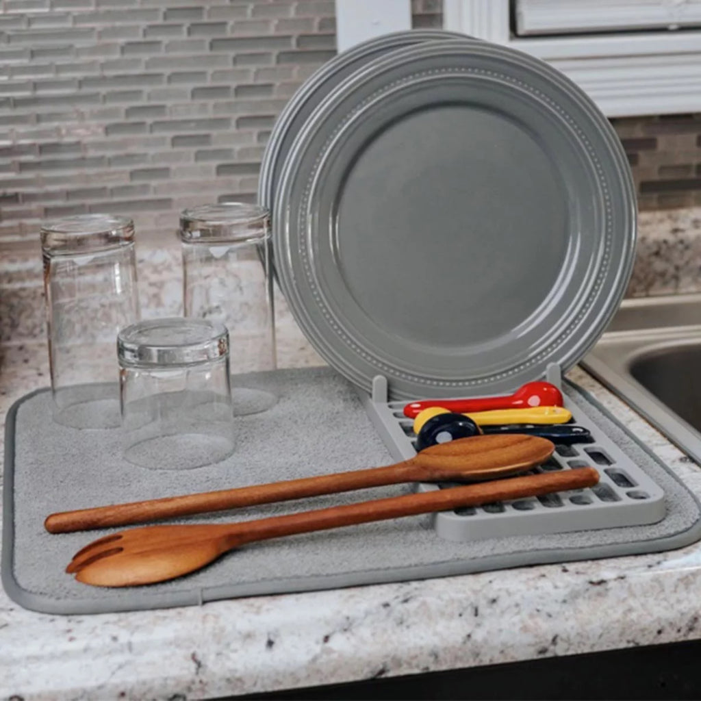 Cuisinart Drying Mat with Rack (Gray)