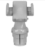 Cup Call Car Phone Mount - Adjustable Cup Holder (Silver)