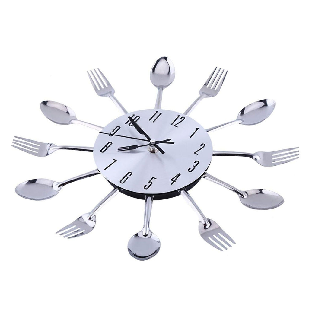 Kole Clock Kitchen Cutlery Wall Clock