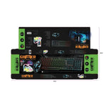 CYLO All-in-One Gaming Set: Keyboard, Mouse, and Vibrant LED Strip