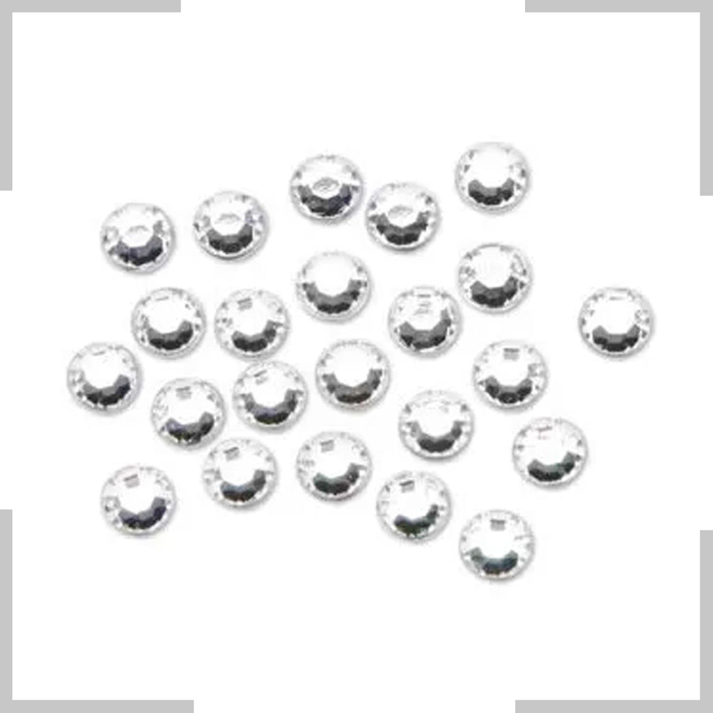 Stone Setter Crystals - 72 Pieces of 7mm Crystal for Crafts