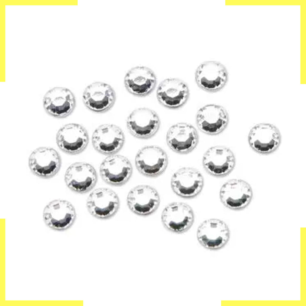 Stone Setter Crystals - 72 Pieces of 7mm Crystal for Crafts