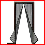 Hands-Free Magnetic Mesh Door – Fits Single, Sliding, and French Doors
