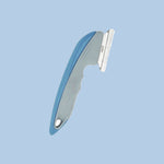 ASOTV Shed Ender Professional De-Shedding Tool for Dogs & Cats Color Silver & Blue