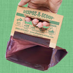 HealthPro Dispoz-A-Scoop – No Touch, No Mess, No Odor, Sanitary Dog Poop Scoopers –  250 Pack