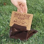 HealthPro Dispoz-A-Scoop – No Touch, No Mess, No Odor, Sanitary Dog Poop Scoopers –  48 Pack