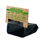 HealthPro Dispoz-A-Scoop No Touch Mess Odor Sanitary Dog Poop Scoopers 50 Pack