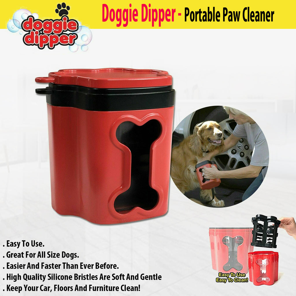 Doggie Dipper - Portable Paw Cleaner