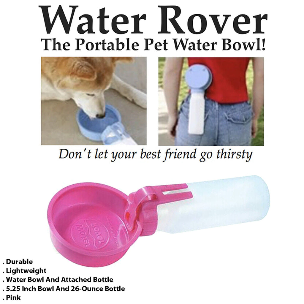dog water bottle bowl