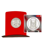 Donald Trump 2024 Commemorative Coin [17680T] – Silver-Layered Collectible with Display Case and Certificate