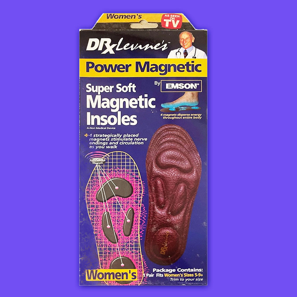 Drx Levines Power Magnetic - Super Soft Magnetic Insoles - Womens
