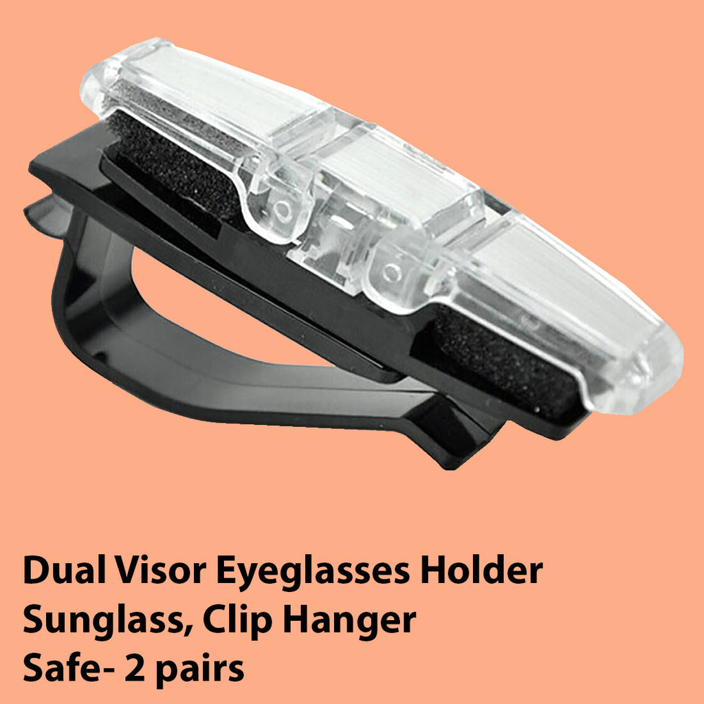 Dual Visor Eyeglasses Holder