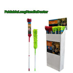 Foldable Long Handle Duster - Single - Green