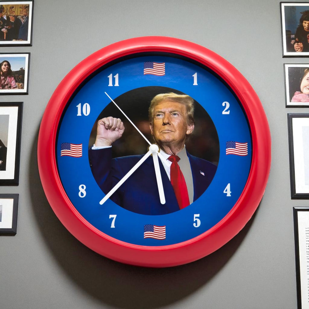 President Trump Talking Clock - "We Will Make America Great Again"