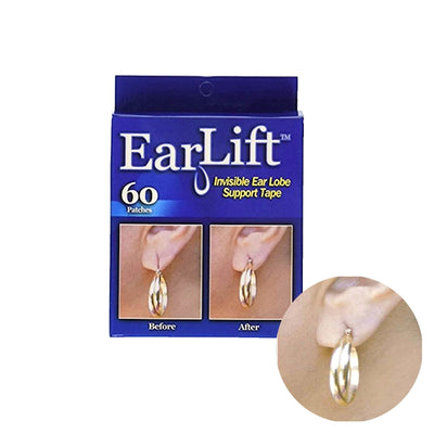 EarLift – Invisible Earring Ear Lobe Support for Comfortable Lift and Hold