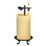 beeswax candle