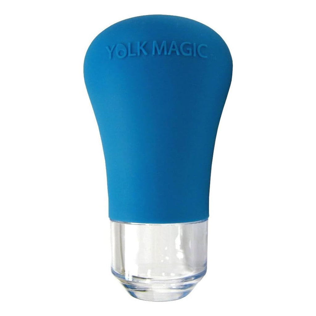 Yolk Magic Egg Separator - Quick and Easy Kitchen Tool (Blue)