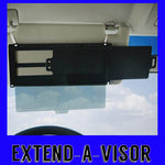 car visor extender