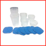 food containers and lids