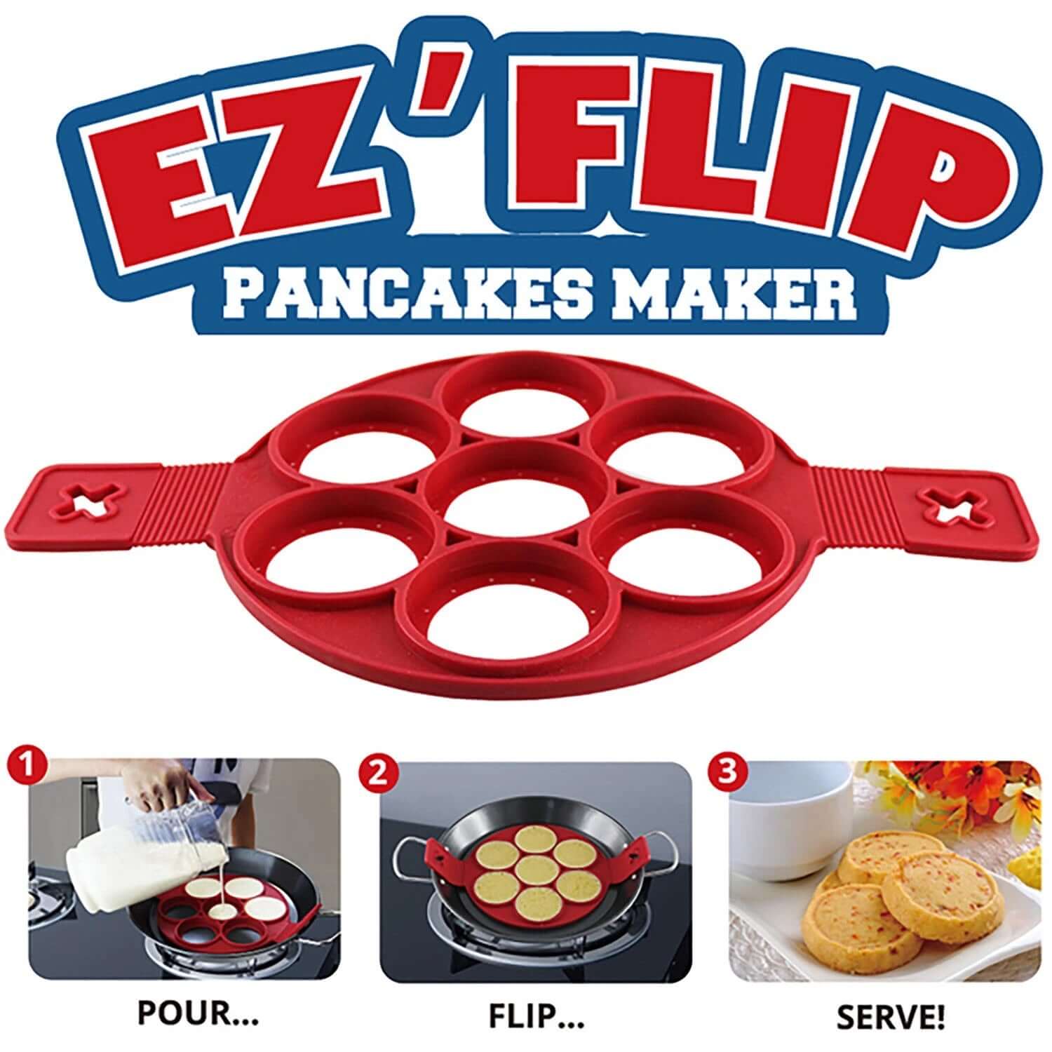 Silicone Non-Stick Pancake Mold – Innovation